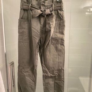 JOE’S Jeans Tie Waist Belted Cargo Pants